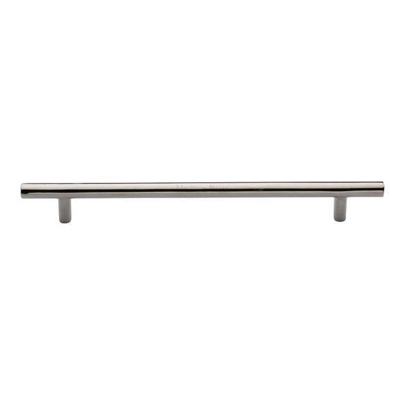 C0361 203-PNF • 203 x 267 x 32mm • Polished Nickel • Heritage Brass Pedestal 11mm Ø Cabinet Pull Handle